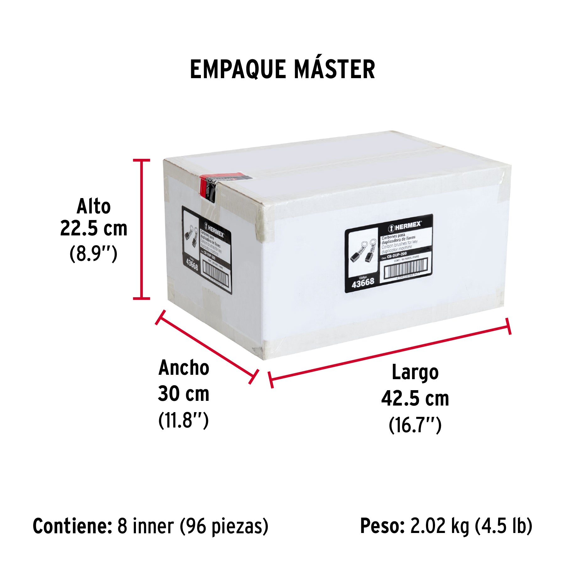 Carbones de repuesto para DUP-200