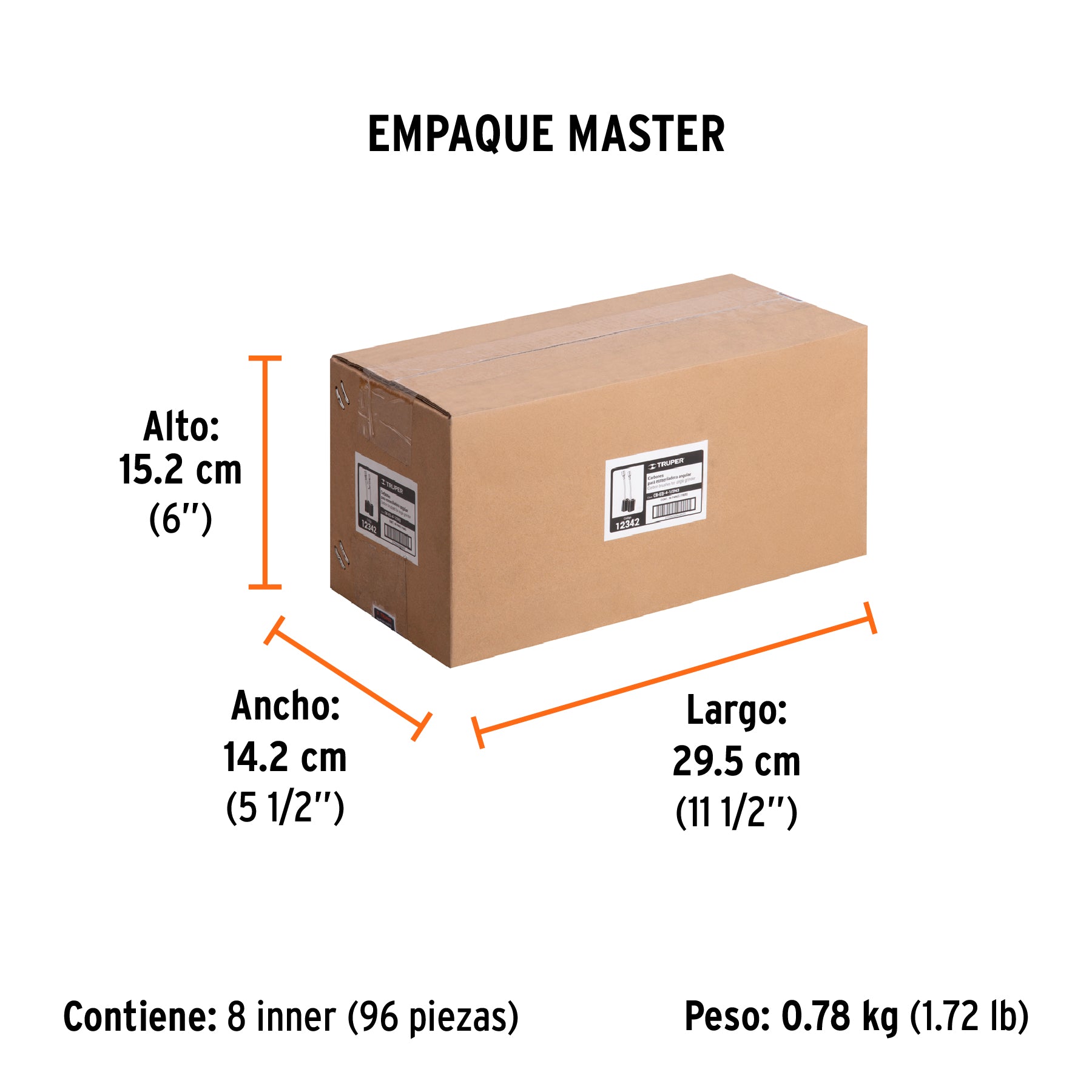 Carbones de repuesto para esmeriladora, ESMA-4-1/2N3