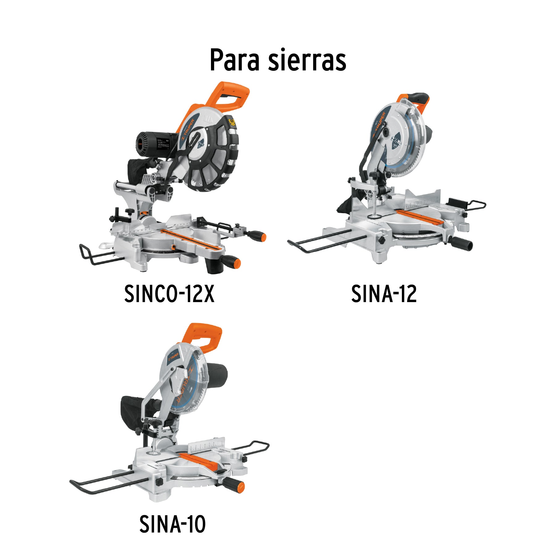 Carbones de repuesto para sierras inglete, Grupo 8