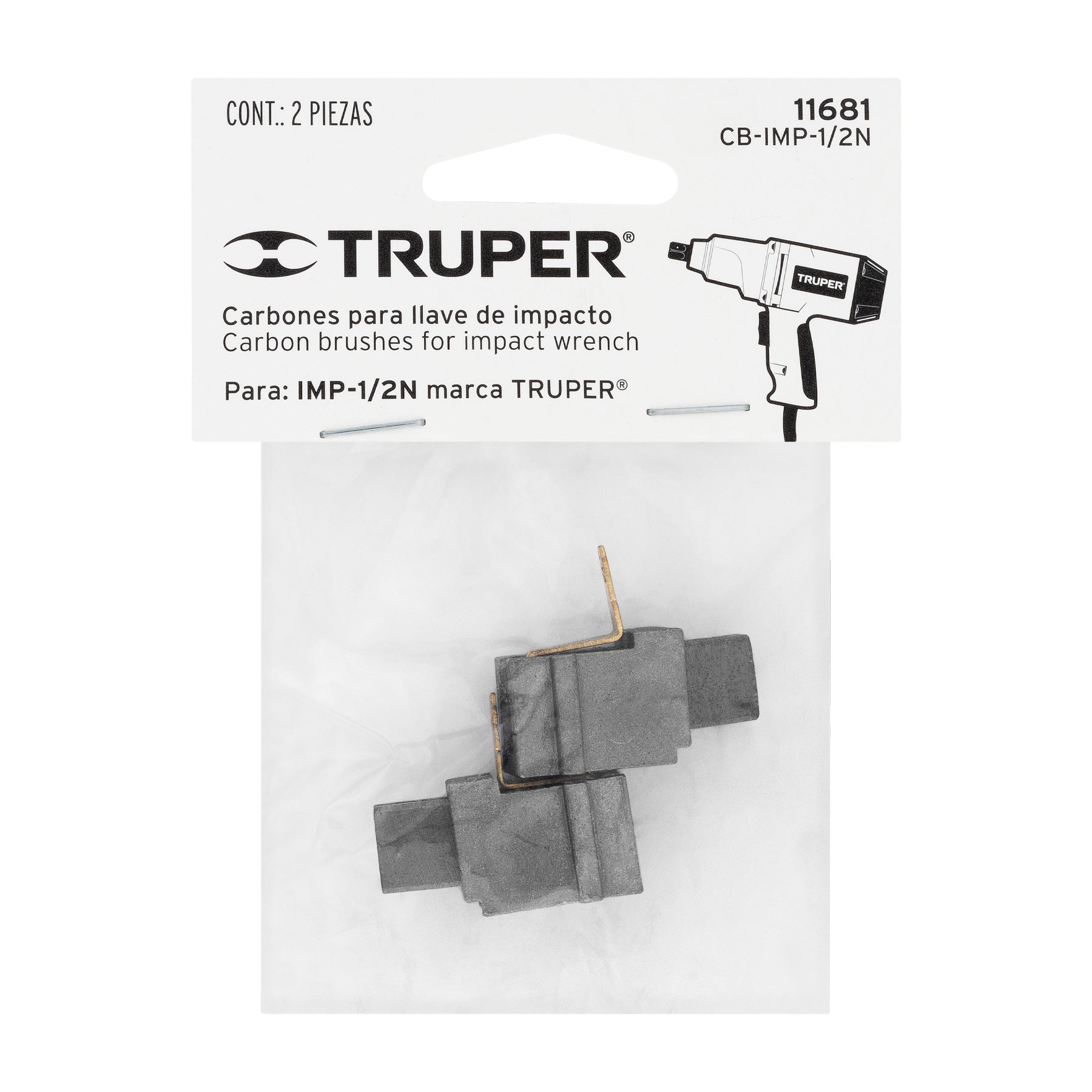 Carbones de repuesto para llave de impacto IMP-1/2N