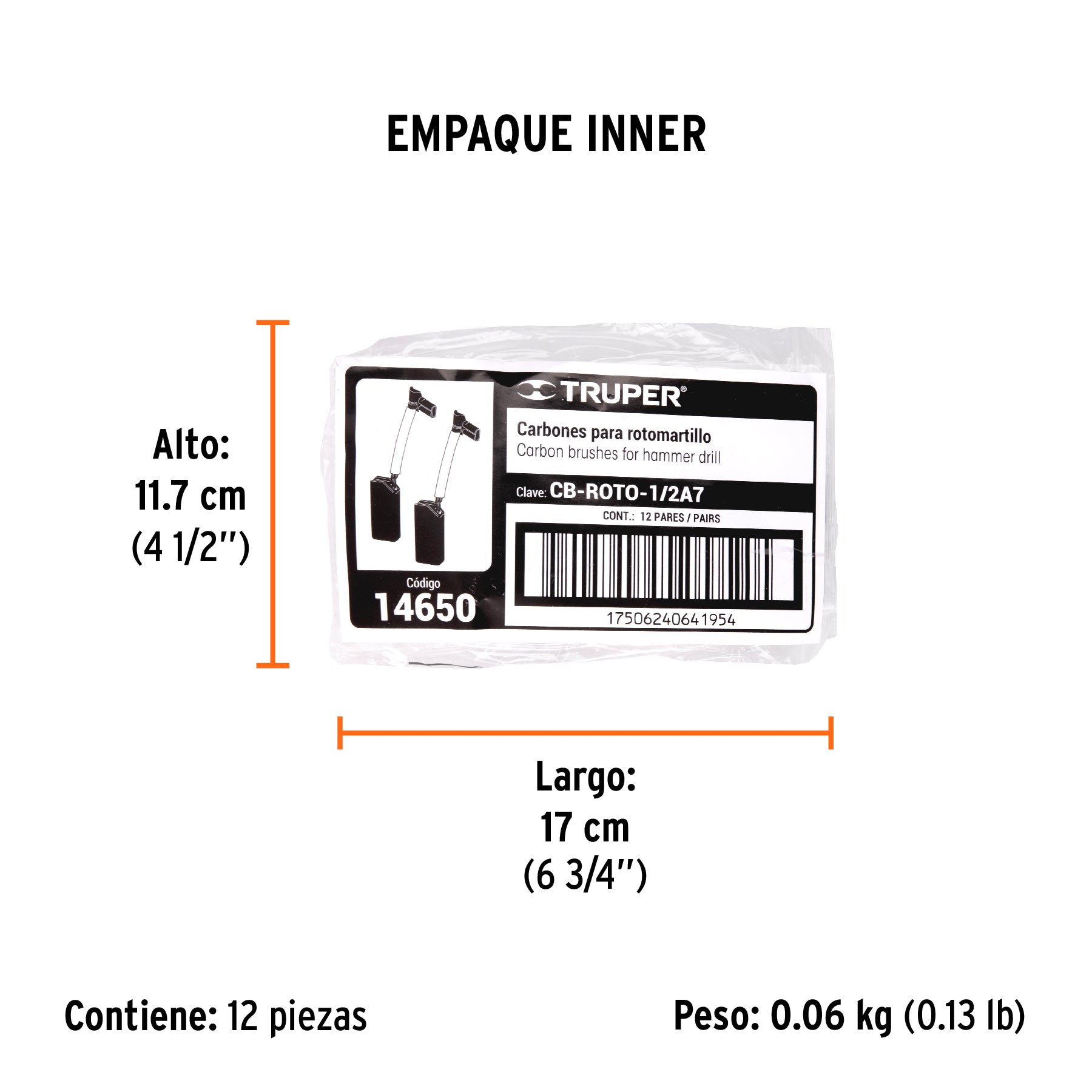 Carbones de repuesto para ROTO-1/2A7
