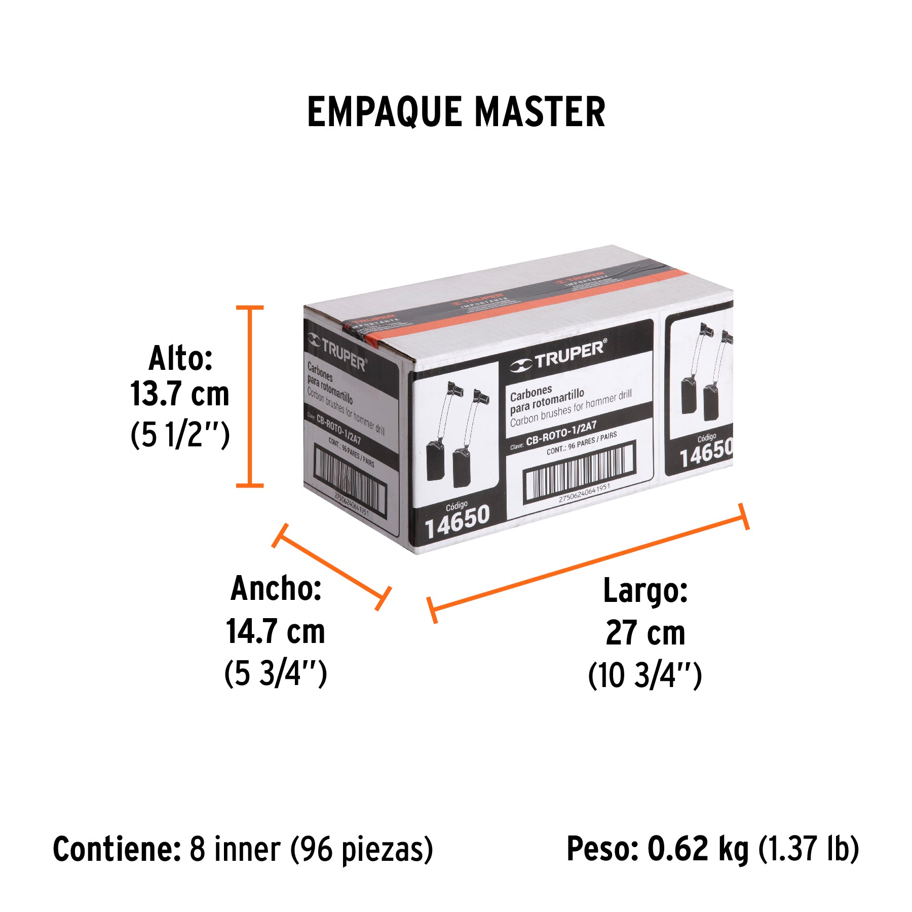 Carbones de repuesto para ROTO-1/2A7