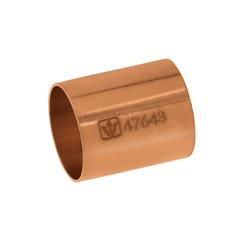 Cople de cobre sin ranura,1/2', Basic