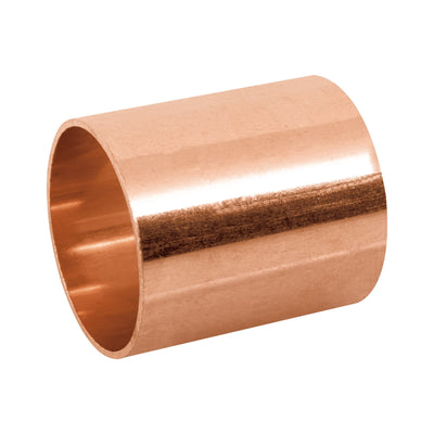 Cople de cobre sin ranura 1-1/2"