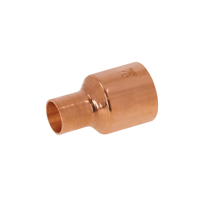 Cople reducción campana cobre, 1"x 1/2"