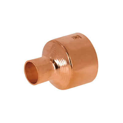 Cople reducción campana cobre 1-1/4x1/2"