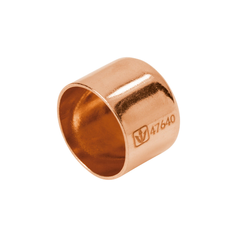 Tapón capa, de cobre,1/2', Basic