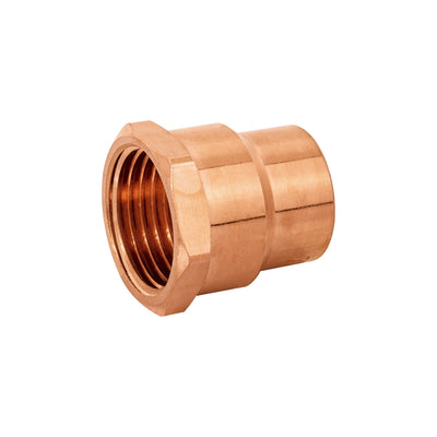 Conector de cobre, rosca interior 1/2"
