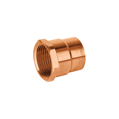 Conector de cobre, rosca interior, 3/4', Basic