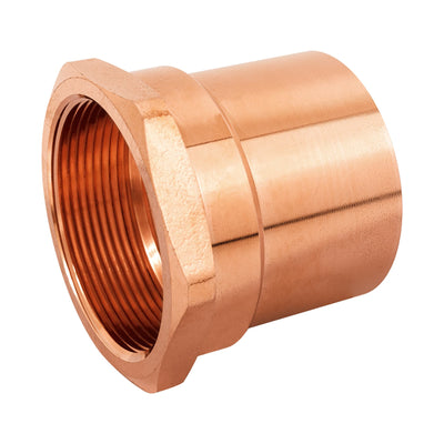 Conector de cobre, rosca interior 2"
