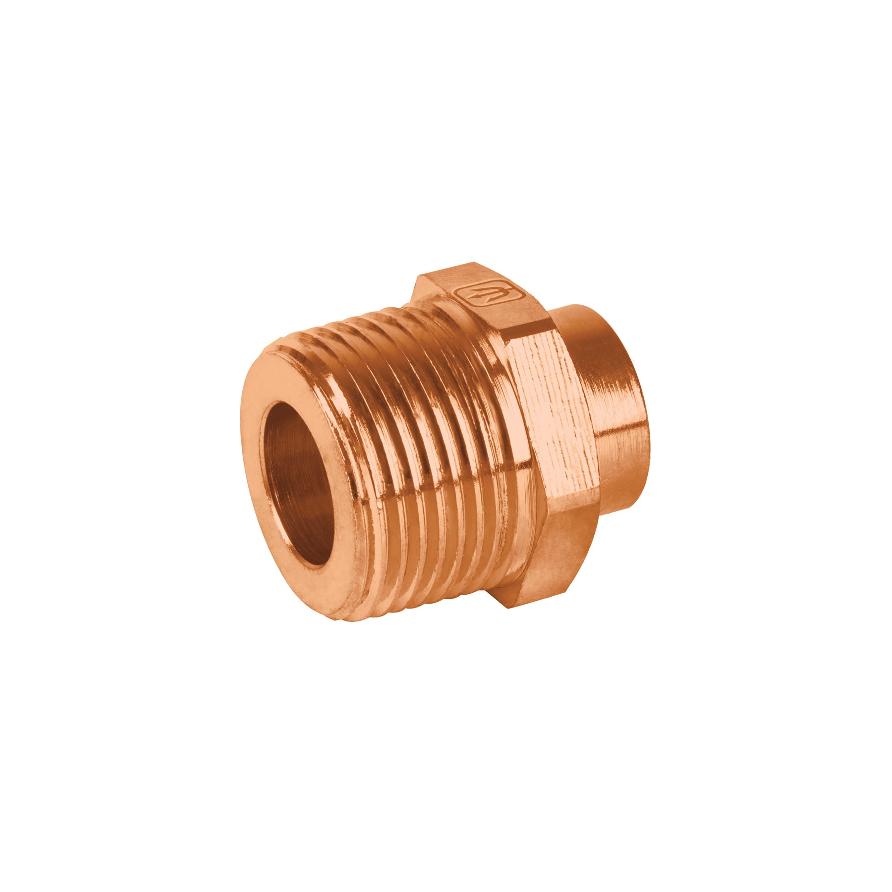 Conector macho reducido 1/2x3/4"