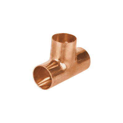 Tee de cobre sencilla, 3/4', Basic