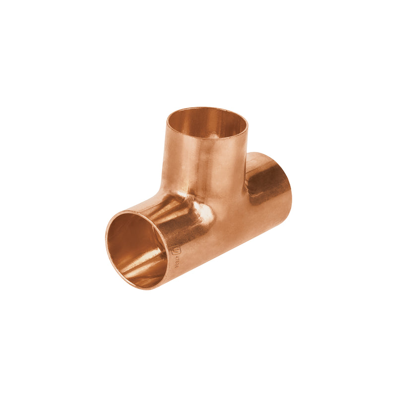 Tee de cobre sencilla, 3/4', Basic