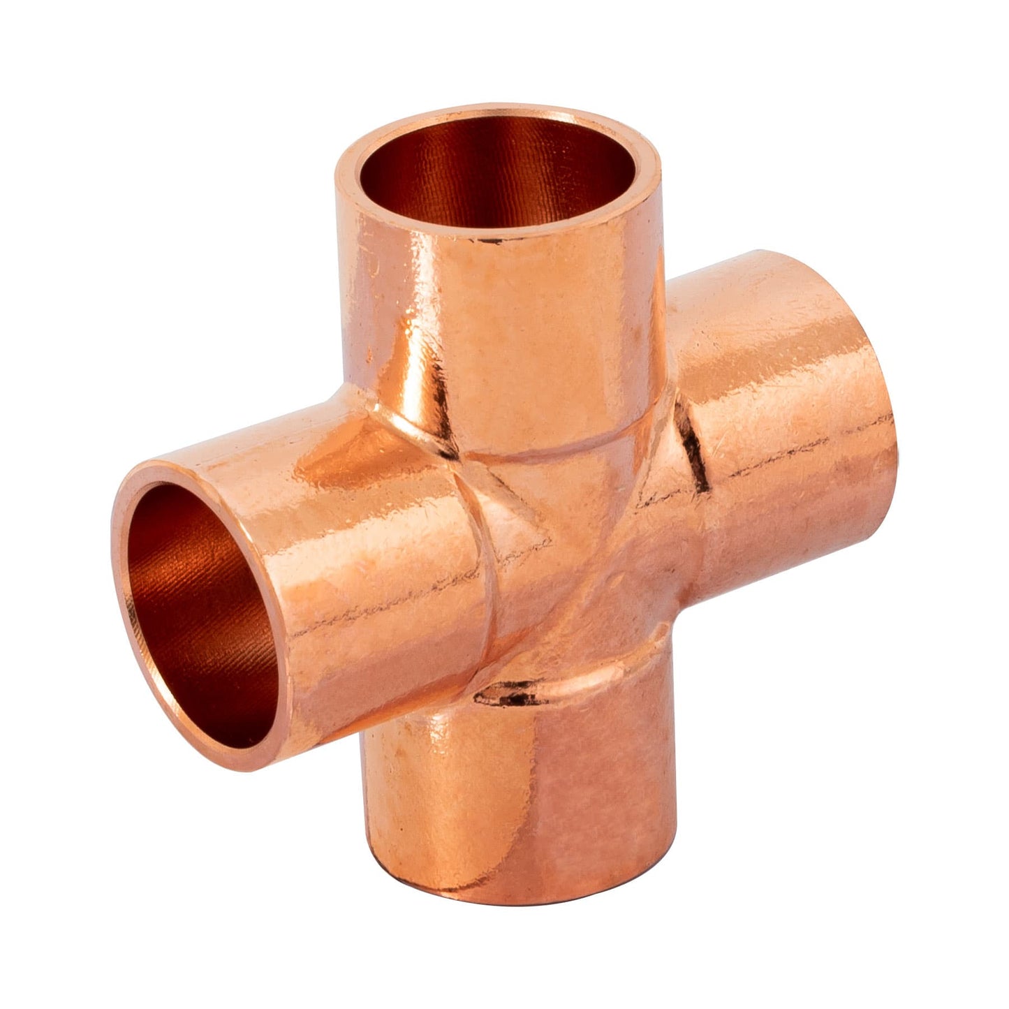 Cruz sencilla de cobre 1/2" , Foset