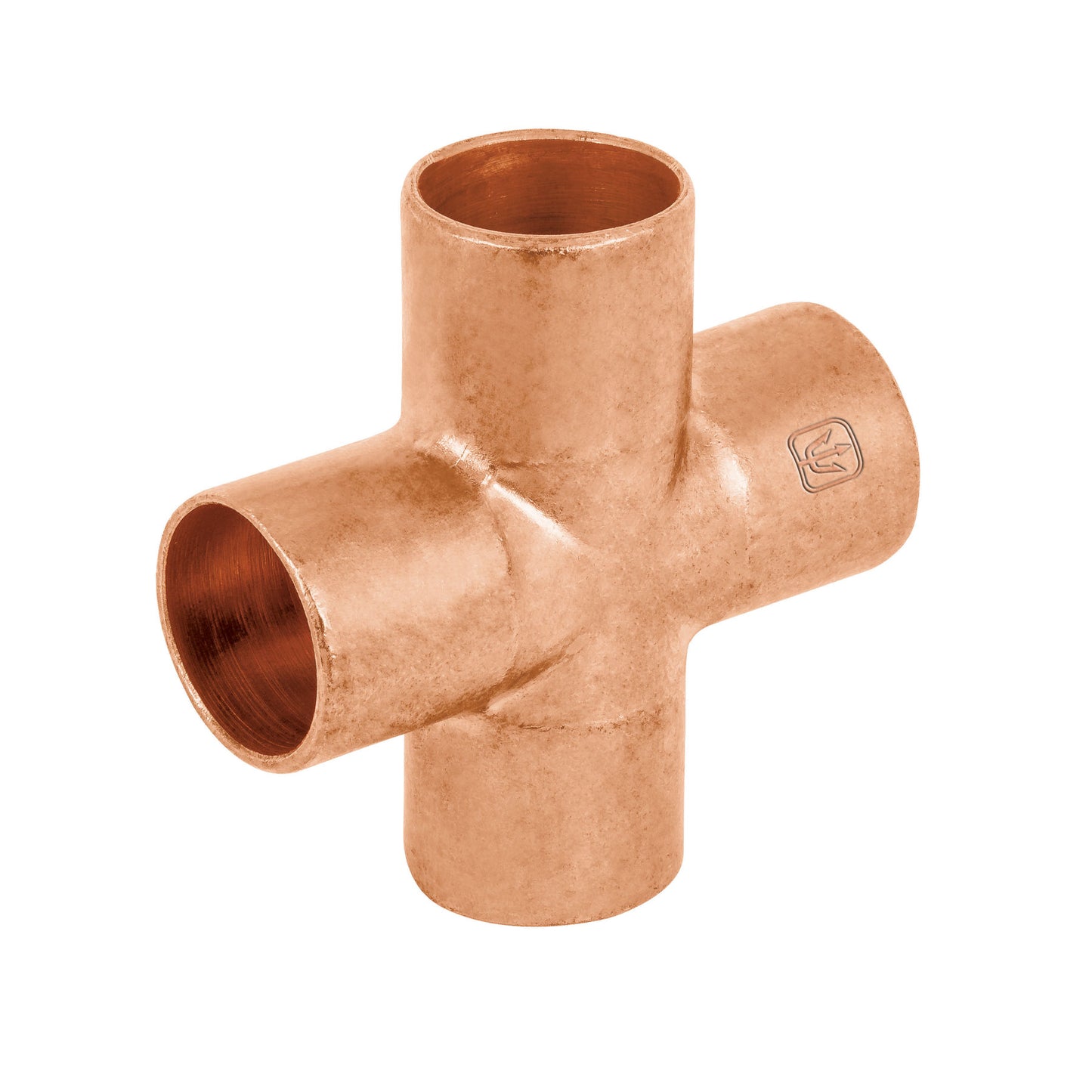Cruz sencilla de cobre 3/4" ,Foset