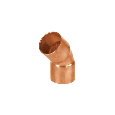 Codo de cobre 45°, 3/4', Basic