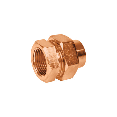 Tuerca unión cobre a rosca interior 3/4"