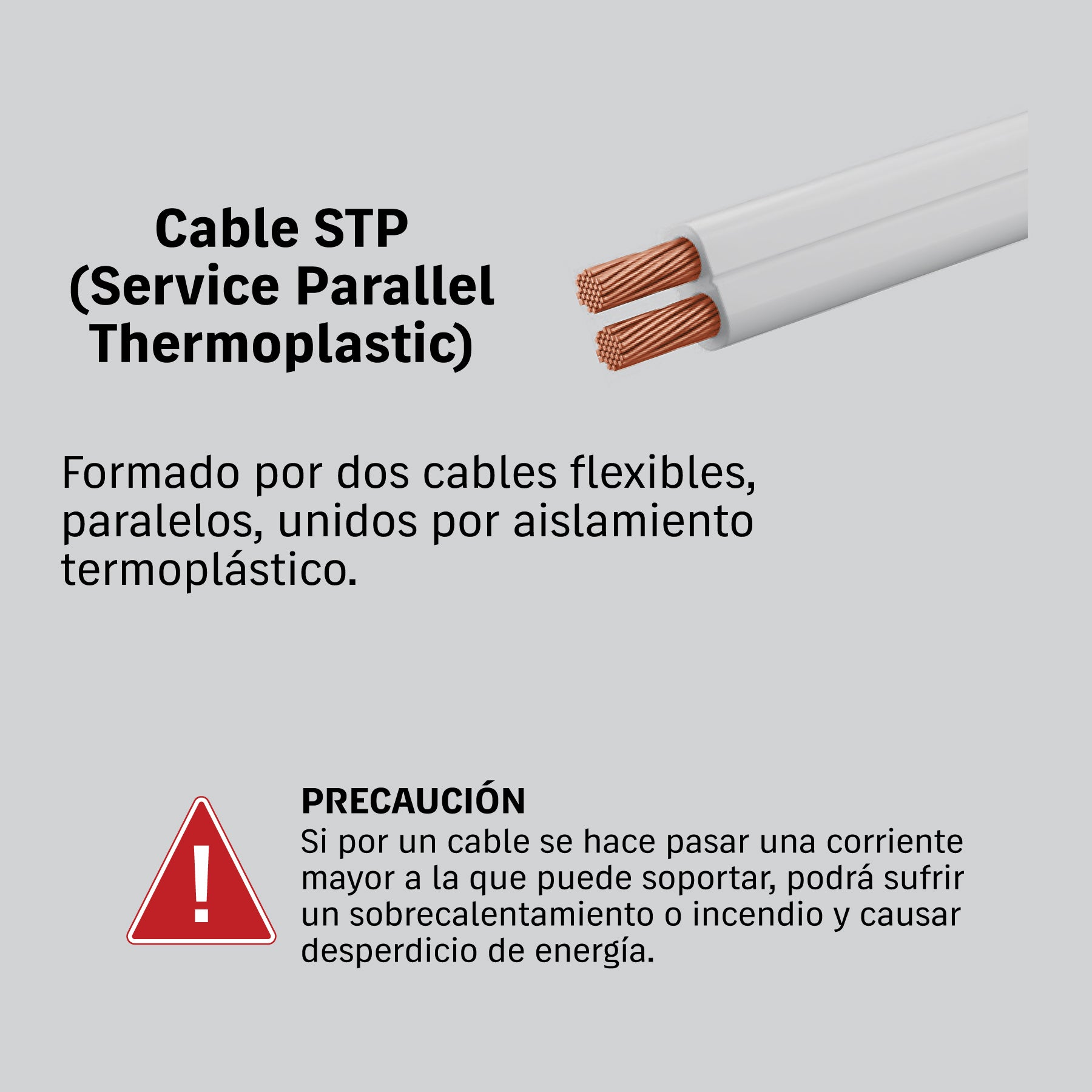 Cordón duplex flexible SPT, 18 AWG rollo 100 m
