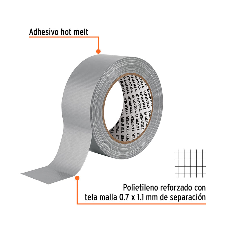 Cinta para ducto, 30 m, resistente a altas temperaturas