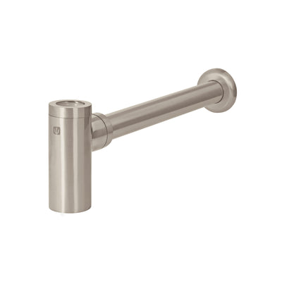 Céspol de bote p/lavabo minimalista s/contra, satín, 1-1/4"