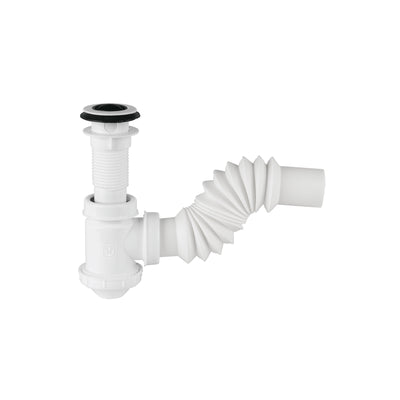 Céspol de bote p/lavabo con contra, polipropileno, 1-1/4"