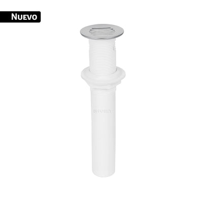Contra para lavabo c/rebosadero, polipropileno, 1-1/4"