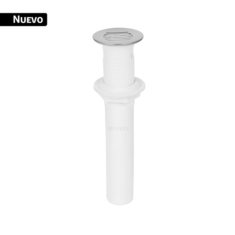 Contra para lavabo c/rebosadero, polipropileno, 1-1/4"
