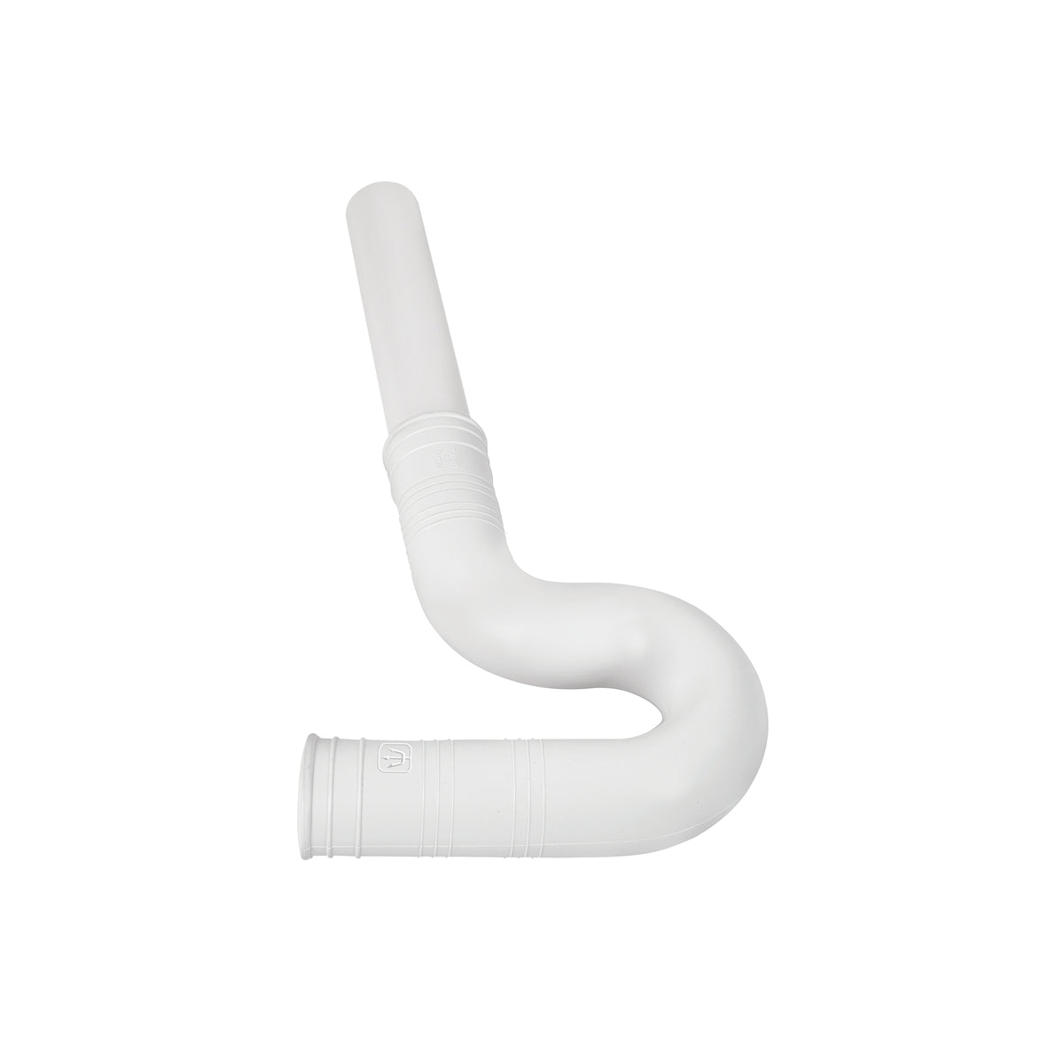 Céspol flexible para fregadero, PVC c/ext 20 cm,1-1/2"