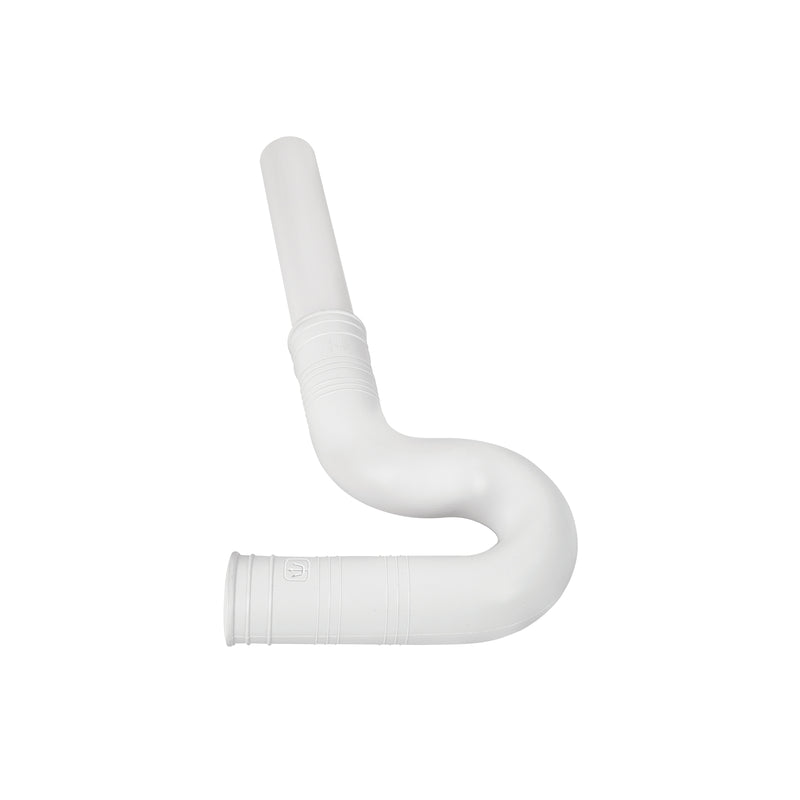 Céspol flexible para fregadero, PVC c/ext 20 cm,1-1/2"