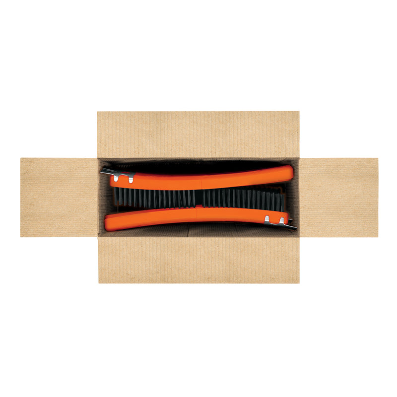 Cepillo de alambre con espátula, acero carbono, 51 pinceles