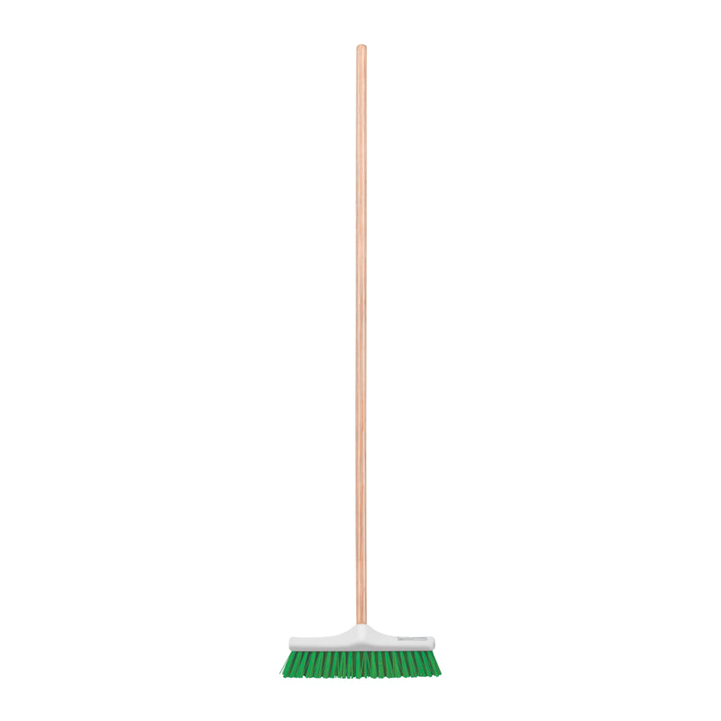 Cepillo de plástico, uso rudo, 30 cm
