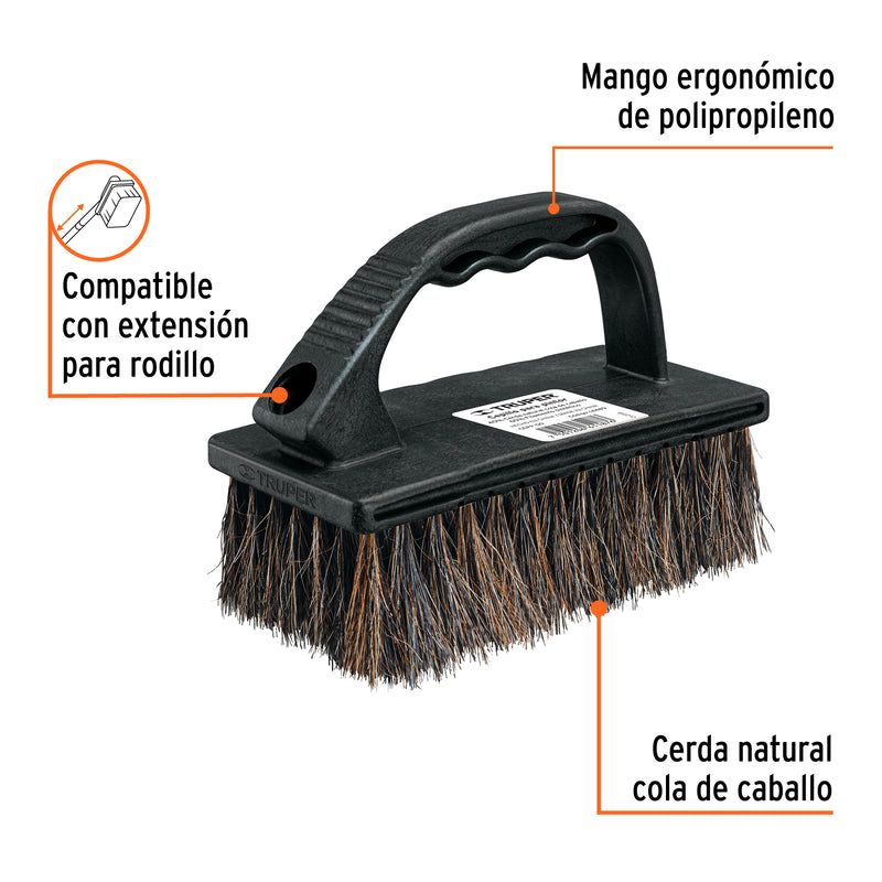 Cepillo para pintor, cerda natural y sintética