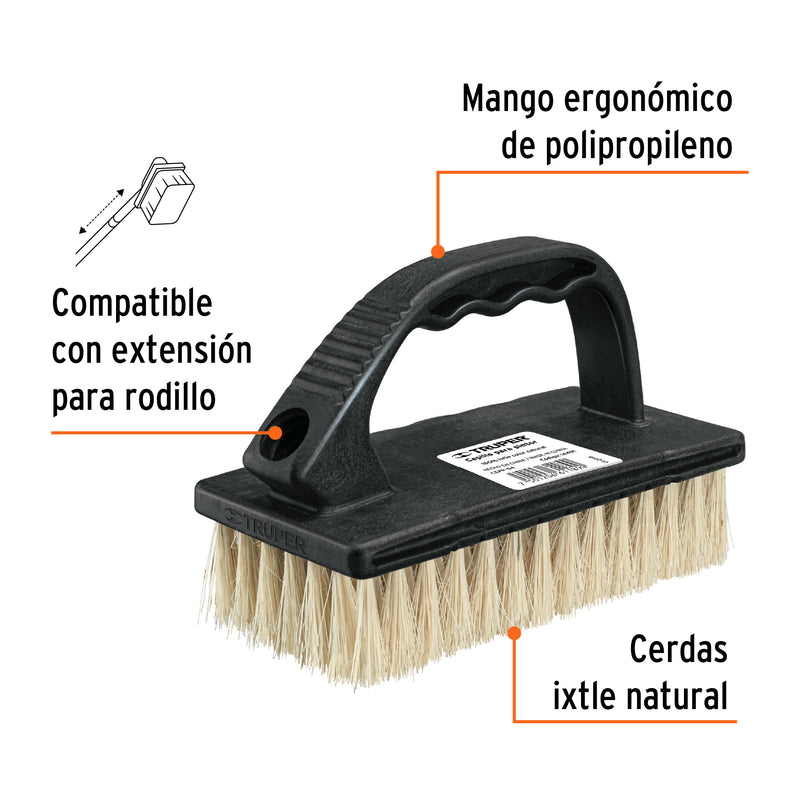 Cepillo para pintor, semi-rígido, cerda ixtle
