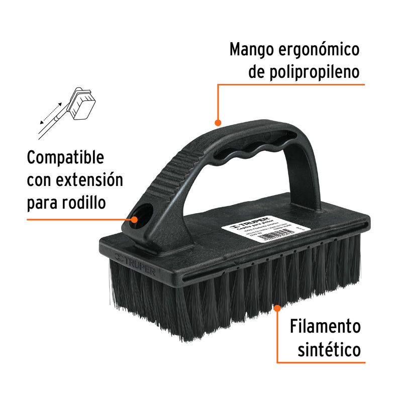 Cepillo para pintor, semi-rígido, cerda sintética