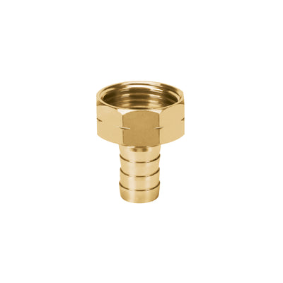 Conector sencillo de aluminio 1/2', hembra