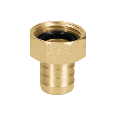 Conexión de laton hembra de 3/4" para manguera, blister