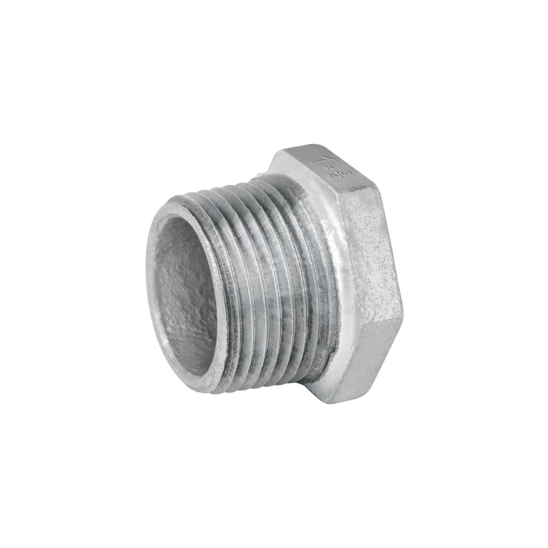 Reducción bushing, acero galvanizado, 1"x 3/4"