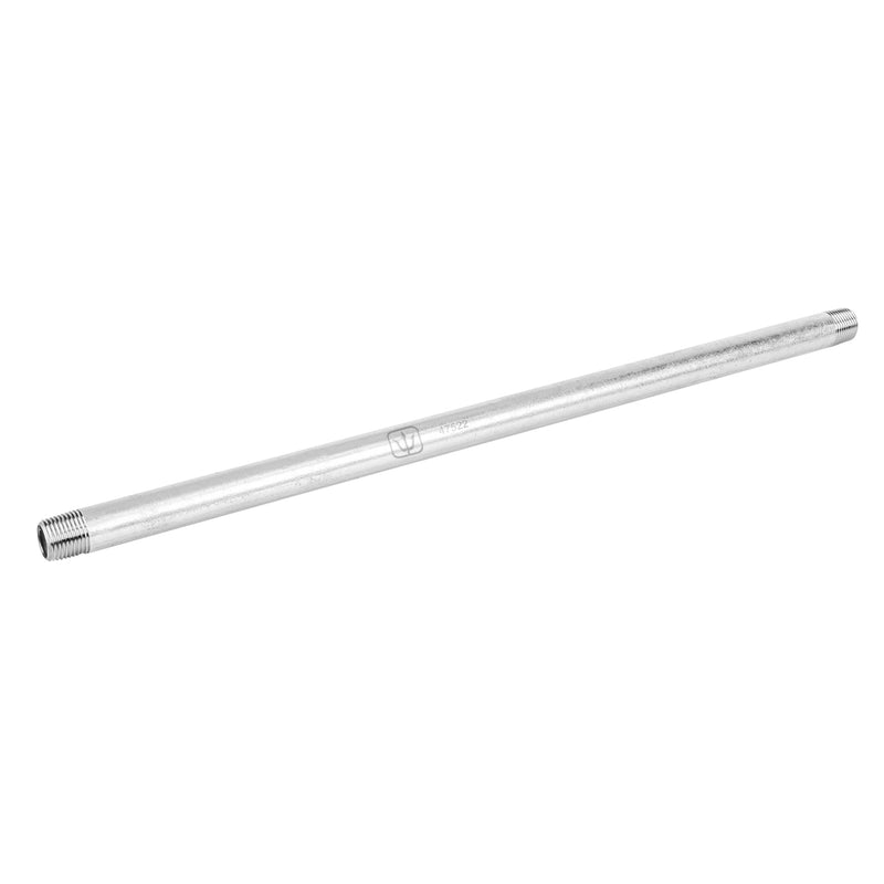 Niple, acero galvanizado, 1/2" x 19", cédula 40