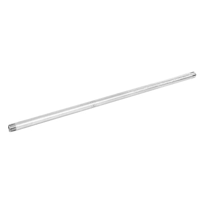 Niple, acero galvanizado, 1/2" x 30", cédula 40