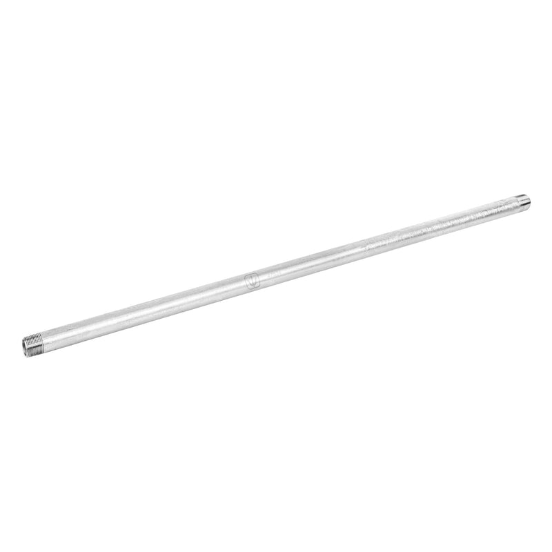 Niple, acero galvanizado, 1/2" x 30", cédula 40
