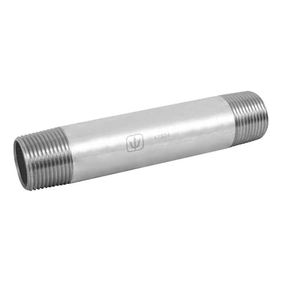 Niple, acero galvanizado, 1" x 6", cédula 40