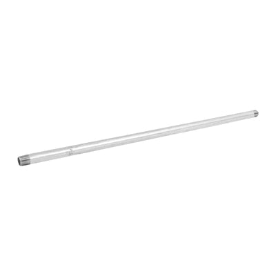Niple, acero galvanizado, 1/2 x 27", cedula 40