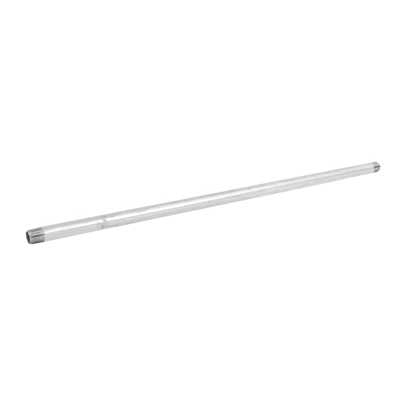 Niple de acero galvanizado 1/2 x 27", FOSET