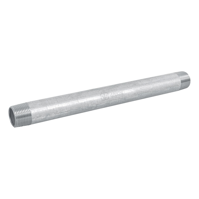 Niple de acero galvanizado 3/4 x 10", FOSET