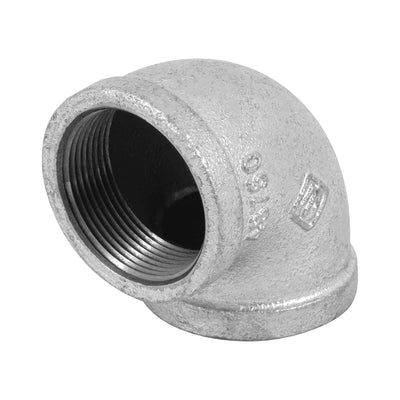 Codo 90°, acero galvanizado, 1-1/2"