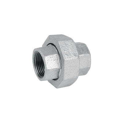 Tuerca unión, acero galvanizado, 3/4"