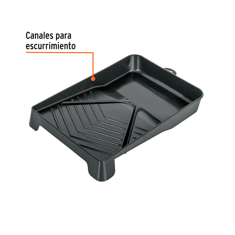 Charola de plástico para rodillo, 14"