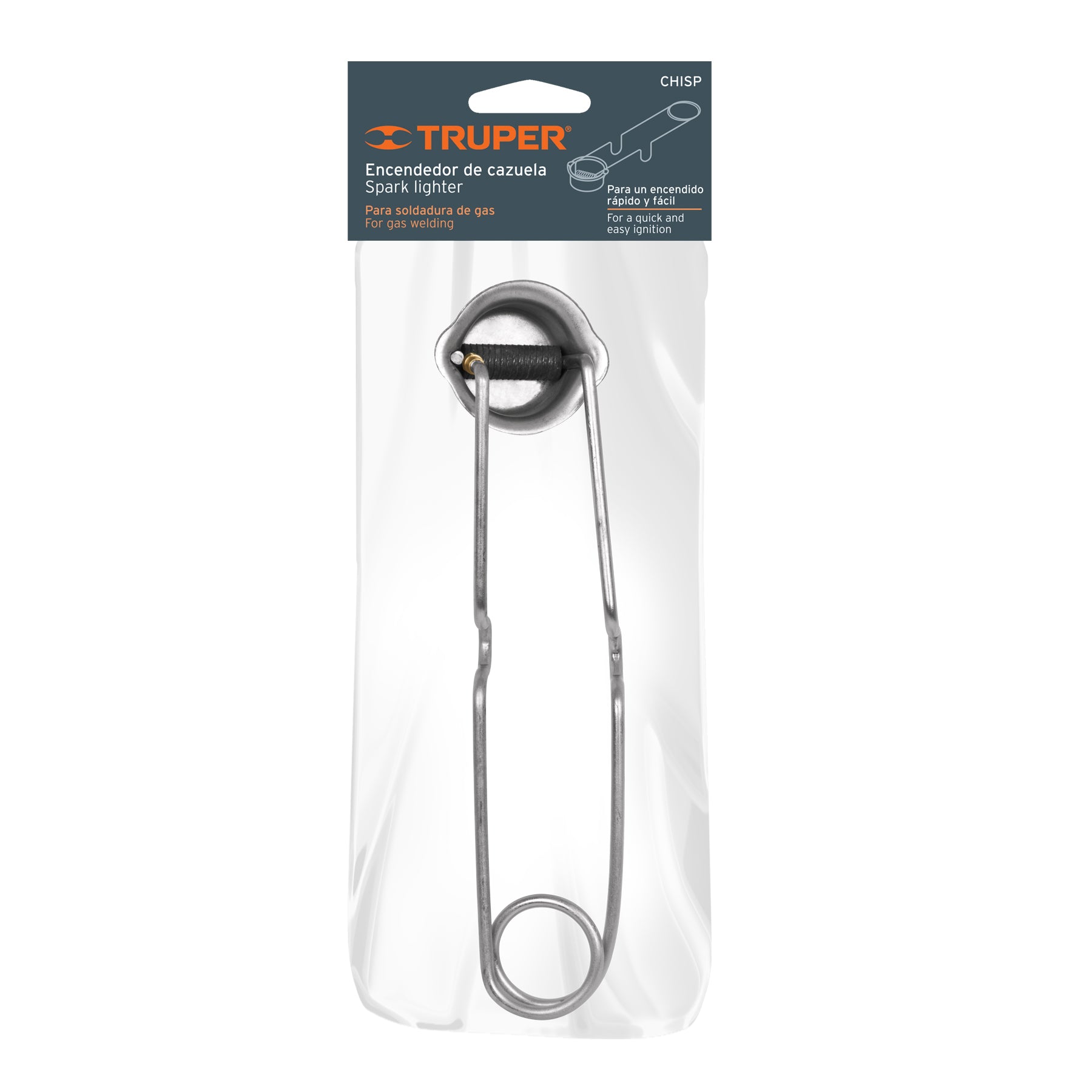 Encendedor (chispeador) manual para soldadura de gas