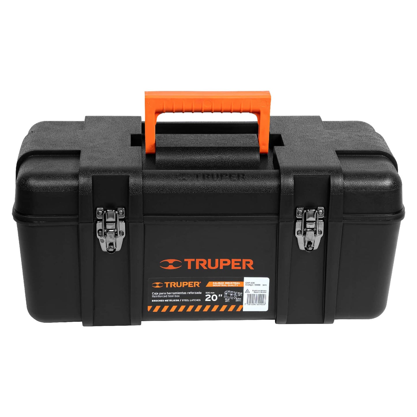 Caja para herramienta, plástica de 20", industrial