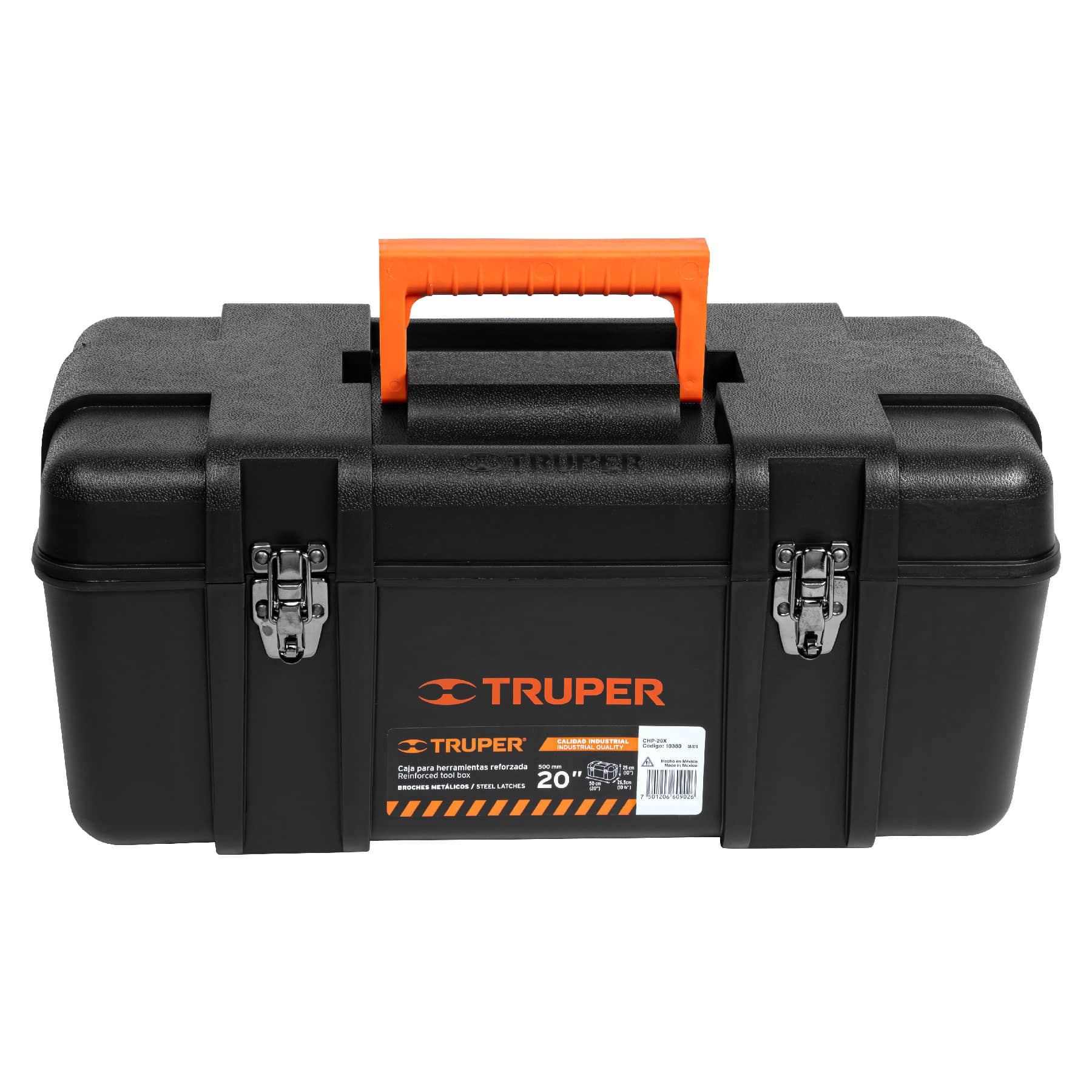 Caja para herramienta, plástica de 20", industrial
